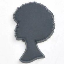 Load image into Gallery viewer, Croc Charms Black woman Afro
