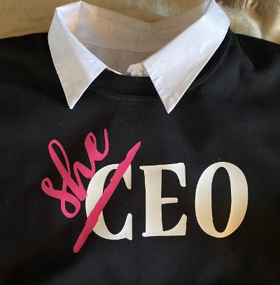 She(CEO) sweatshirts